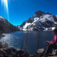 After quitting the Idaho Hot Springs ride, I spent two weeks in the Sawtooth Mountains, finally allowing myself to relax.